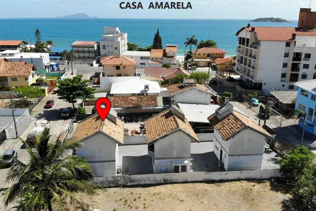 Resid Villa Verão - Casa AMARELA - A 70 Metros da Praia Florianópolis Casa de Férias